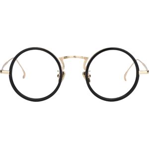 Zeelool Optical Alisa Round Black Glasses - 46-26-141