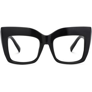 Zeelool Optical Alberta Cateye Black Glasses - 51-22-143