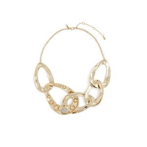 Alexis Bittar Molten Dot Large Link Necklace Gold  Gold  Size 0