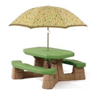 Step2 Naturally Playful™ Picnic Table with Leaf  Umbrella