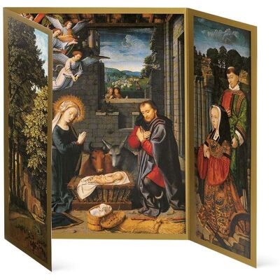 The Metropolitan Museum of Art Gerard David: The Nativity Triptych Holiday Cards The Metropolitan Museum of Art Gerard David: The Nativity Triptych Holiday Cards