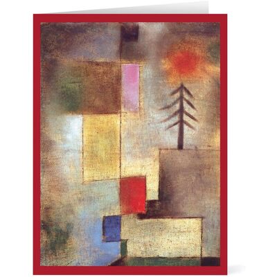 The Metropolitan Museum of Art Klee: Little Painting with Pine Tree Holiday Cards The Metropolitan Museum of Art Klee: Little Painting with Pine Tree Holiday Cards