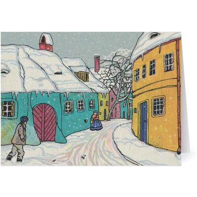The Metropolitan Museum of Art Krenek: Houses in the Snow Holiday Cards The Metropolitan Museum of Art Krenek: Houses in the Snow Holiday Cards