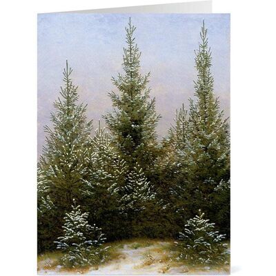 The Metropolitan Museum of Art Friedrich: Spruce Thicket in the Snow Holiday Cards The Metropolitan Museum of Art Friedrich: Spruce Thicket in the Snow Holiday Cards