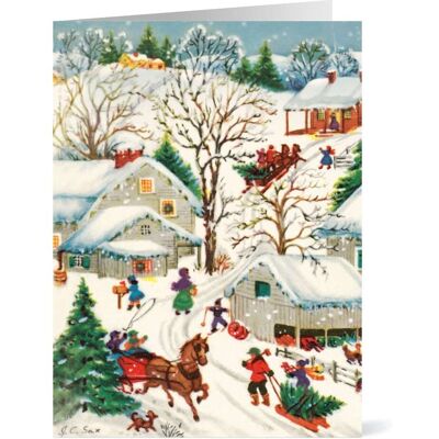 The Metropolitan Museum of Art Sax: Winter Scene Holiday Cards The Metropolitan Museum of Art Sax: Winter Scene Holiday Cards