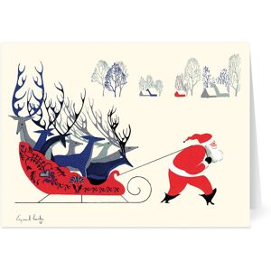 The Metropolitan Museum of Art Earle: Santa and Deer Holiday Cards