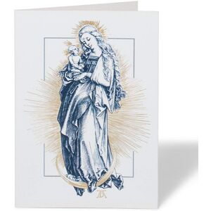 The Metropolitan Museum of Art Dürer: Virgin on the Crescent Fine Holiday Cards with Lined Envelopes and Foil Seals