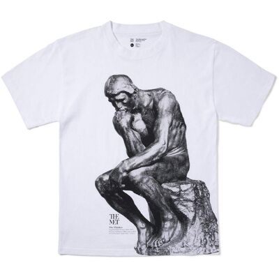 The Metropolitan Museum of Art Rodin The Thinker Unisex Tee - Small The Metropolitan Museum of Art Rodin The Thinker Unisex Tee - Small