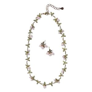 The Metropolitan Museum of Art Blushing Berries Necklace and Earrings Set