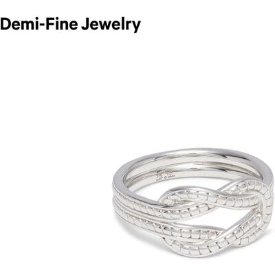 The Metropolitan Museum of Art Herakles Knot Ring - Sterling Silver - Size 6 The Metropolitan Museum of Art Herakles Knot Ring - Sterling Silver - Size 6