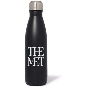 The Metropolitan Museum of Art Met Logo Water Bottle - Black/White The Metropolitan Museum of Art Met Logo Water Bottle - Black/White