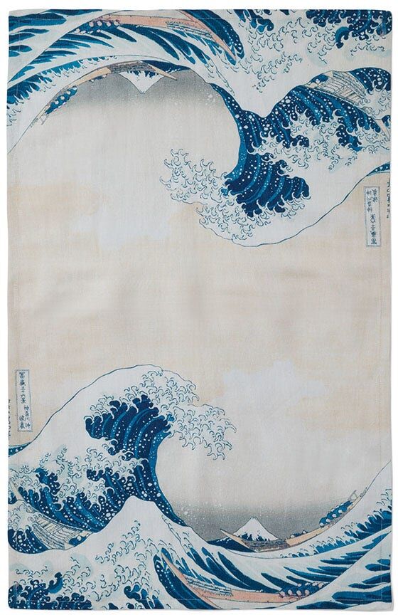 The Metropolitan Museum of Art Hokusai Great Wave Tea Towel