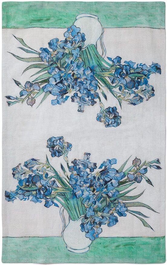 The Metropolitan Museum of Art Van Gogh Irises Tea Towel