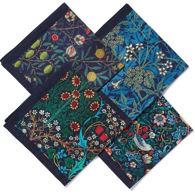 The Metropolitan Museum of Art William Morris Botanical Print Napkin Set The Metropolitan Museum of Art William Morris Botanical Print Napkin Set
