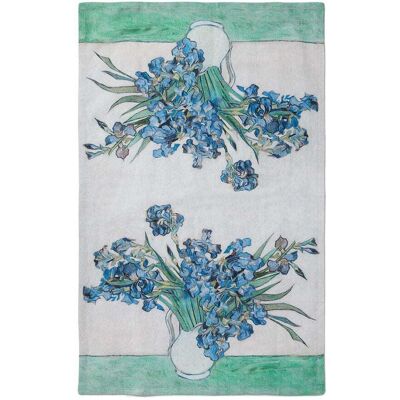 The Metropolitan Museum of Art Van Gogh Irises Tea Towel The Metropolitan Museum of Art Van Gogh Irises Tea Towel