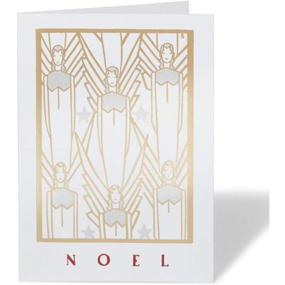 The Metropolitan Museum of Art Drevenstedt: Noel Fine Holiday Cards with Lined Envelopes and Foil Seals The Metropolitan Museum of Art Drevenstedt: Noel Fine Holiday Cards with Lined Envelopes and Foil Seals