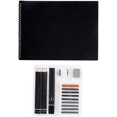 Mcc Brands LLC Sketching and Drawing Set Mcc Brands LLC Sketching and Drawing Set