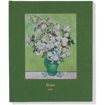 The Metropolitan Museum of Art Met Roses Monthly Clothbound Calendar 2027 The Metropolitan Museum of Art Met Roses Monthly Clothbound Calendar 2027