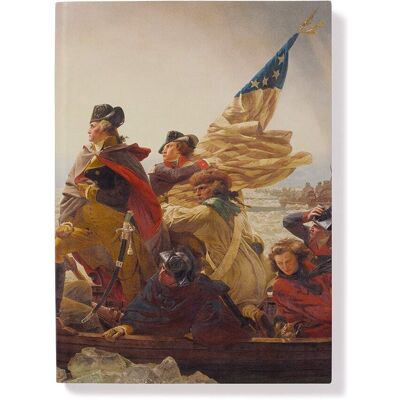 The Metropolitan Museum of Art Washington Crossing the Delaware Recycled Leather Journal The Metropolitan Museum of Art Washington Crossing the Delaware Recycled Leather Journal