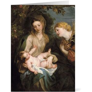 The Metropolitan Museum of Art Van Dyck: Virgin and Child with Saint Catherine of Alexandria Holiday Cards
