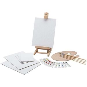 Mcc Brands LLC Acrylic Paint and Tabletop Easel Set