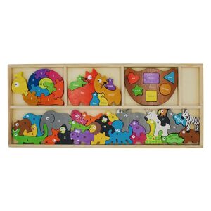 Beginagain Begin Again Toys Learning Box Wooden Puzzle Set