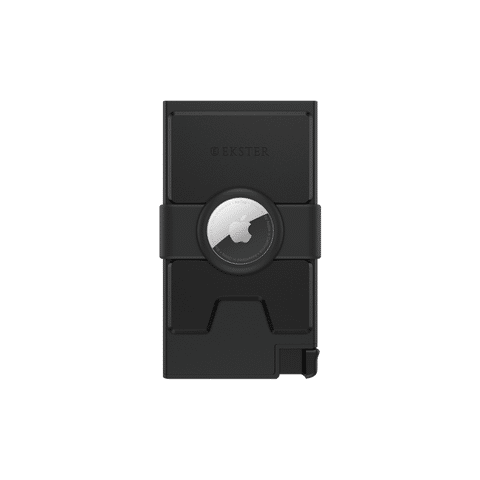 Cardholder for AirTag Smart Wallet Slim Hard Trackable RFID Black Ekster® Smart Trackable Wallet Slim Front Pocket RFID Blocking Black Ekster®