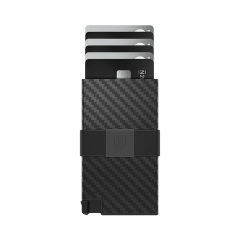 Carbon Fiber Cardholder Smart Wallet Slim Hard Trackable RFID Carbon Fiber Ekster®