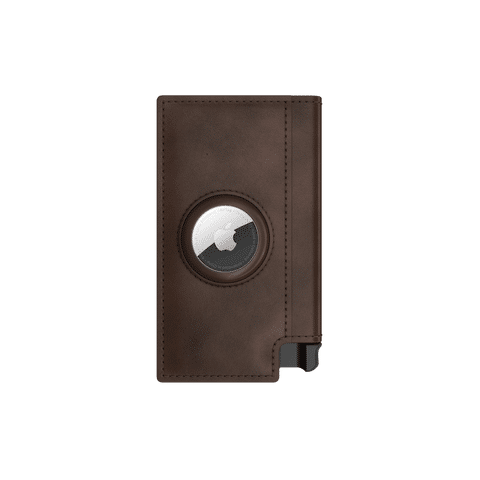 Wallet for AirTag Smart Trackable Wallet Slim Front Pocket RFID Blocking Classic Brown Ekster®