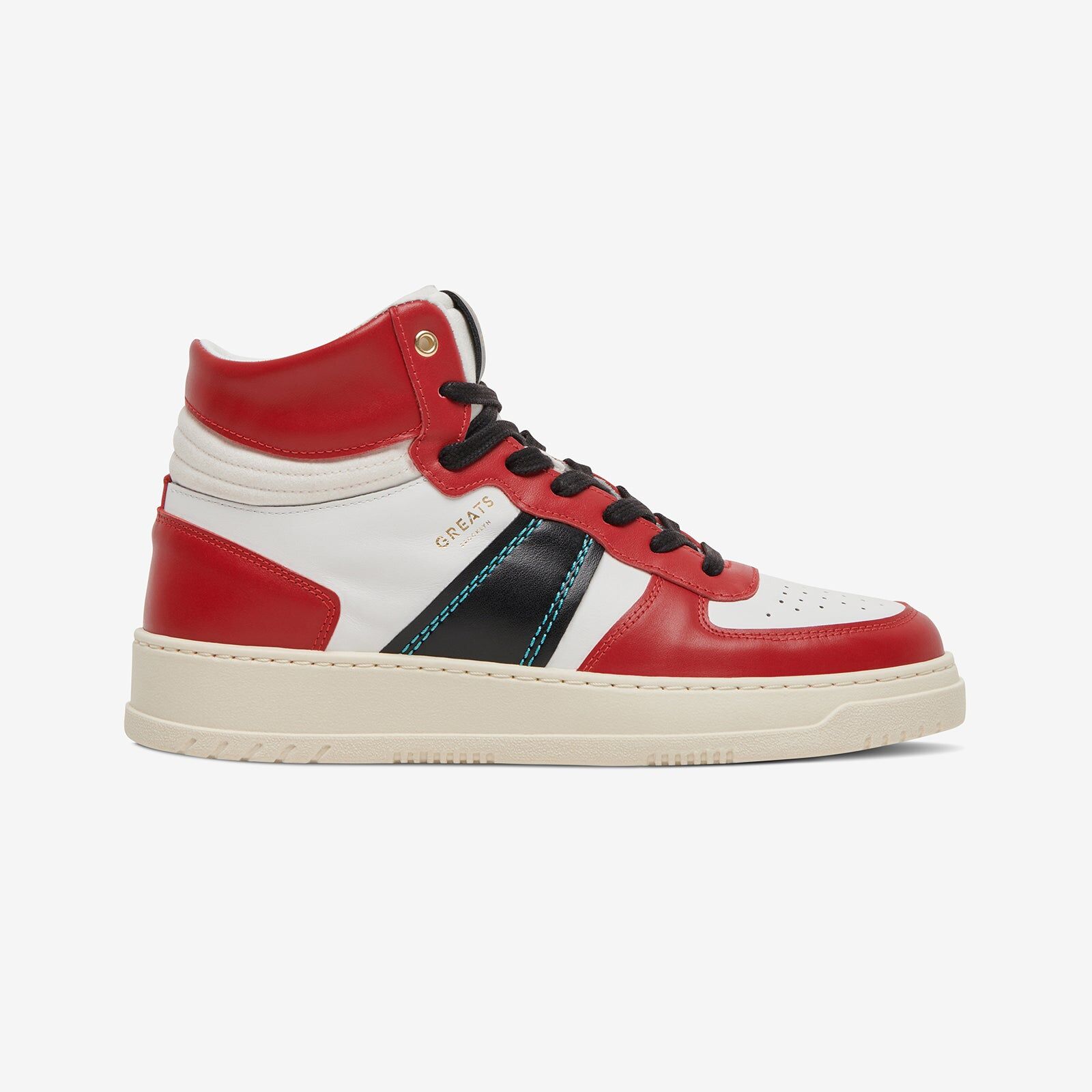 GREATS The St. James High - Retro Red/Black - male - Size: 11