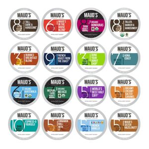 Maud's Coffee & Tea Maud's Coffee Lover's Variety Pack (16 Blends) - 40ct (40ct)