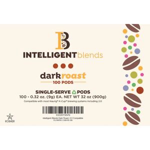 Maud's Coffee & Tea Intelligent Blends Dark Roast Coffee Pods (100ct)