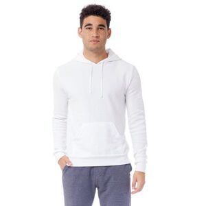 Alternative 09595F2 Challenger Eco -Fleece Pullover Hoodie in White size 3XL AA9595, 9595