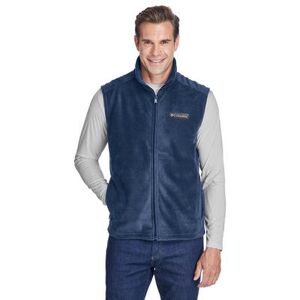 Columbia 6747 Men's Steens Mountain Vest in Collegiate Navy Blue size Large   Polyester 163926