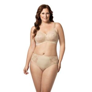 Elila Plus Size Women's Lace Softcup Bra by Elila in Nude (Size 44 J)