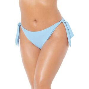 Swimsuits For All Plus Size Women's Elite Bikini Bottom by Swimsuits For All in Ribbed Baby Blue (Size 16)