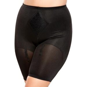 Rago Plus Size Women's Firm Control Thigh Slimmer by Rago in Black (Size 30) Body Shaper