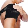 Copper Compression Recovery Shoulder Brace - Black - Size: One Size