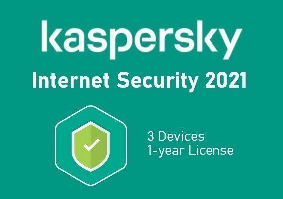 Software License Kaspersky Internet Security 2021 1 Year 3 Devices EN United Kingdom