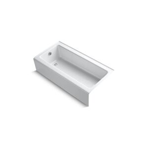 Bellwether® 60" x 30-1/4" alcove bath with integral apron and left-hand drain