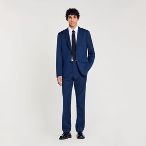Sandro Wool suit jacket - male - Royal Blue - XS