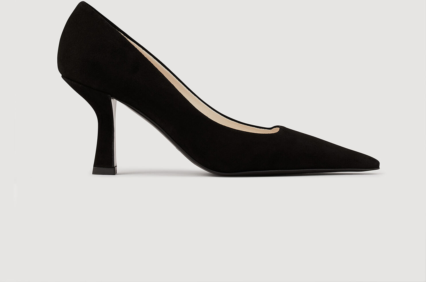 Sandro Suede pumps - female - Black - Woman-Heels-FR 39 / US 9