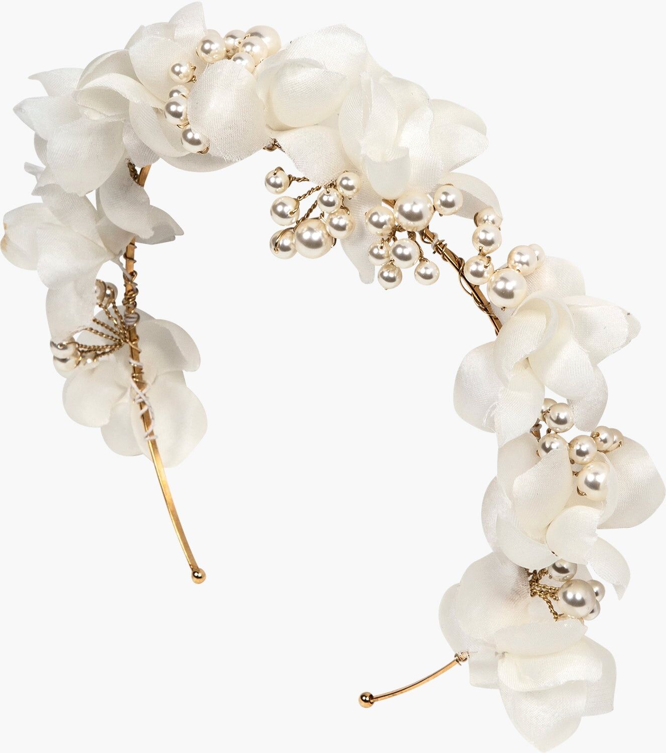 Jennifer Behr Darina Headband - Cream, Cream