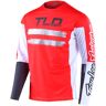 Troy Lee Designs Sprint Marker Youth Race Jersey  - Red/Charcoal Youth Large