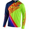 Troy Lee Sprint Ultra Tilt Race Jersey - Navy/Flo Yellow Large