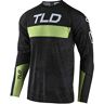 Troy Lee Sprint Ultra Race Jersey - Grime Black/Glo Green Medium