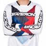 Stay Strong Youth Chevron Race Jersey - White 9-10 Years