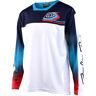 Troy Lee Sprint Youth Race Jersey - Jet Fuel/White Youth Small