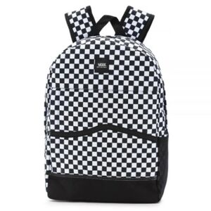 Vans Construct Skool Backpack - Black/White Checkerboard