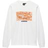 Vans Off The Wall Loose Skate Classics Long Sleeve T-shirt - White Medium